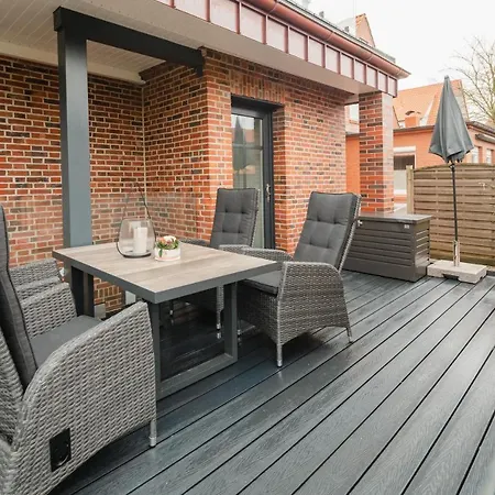 Winkelschiffchen IV mit Sauna Juist Exterior foto